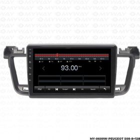 Myway Peugeot 508 8 GB Ram 128 GB HDD Android Multimedya Carplay Navigasyon Ekran
