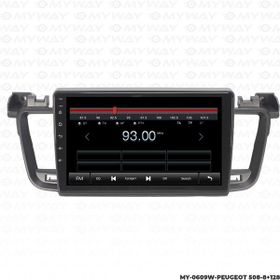 Myway Peugeot 508 8 GB Ram 128 GB HDD Android Multimedya Carplay Navigasyon Ekran