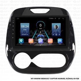 Myway Renault Captur 8 GB Ram 128 GB HDD Android Multimedya Carplay Navigasyon Ekran