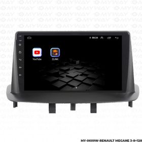 Myway Renault Megane 3 8 GB Ram 128 GB HDD Android Multimedya Carplay Navigasyon Ekran