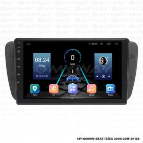 Myway Seat İbiza 8 GB Ram 128 GB HDD Android Multimedya Carplay Navigasyon Ekran