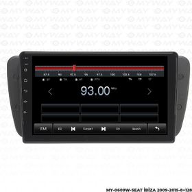Myway Seat İbiza 8 GB Ram 128 GB HDD Android Multimedya Carplay Navigasyon Ekran