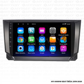 Myway Seat Ibiza Android 12 Multimedya Kablosuz Carplay Navigasyon Ekran