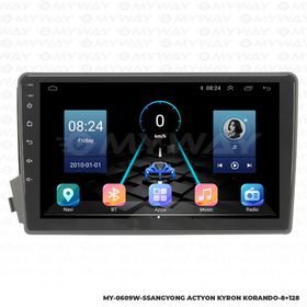 Myway Ssangyong Actyon Kyton Korando 8 GB Ram 128 GB HDD Android Multimedya Carplay Navigasyon Ekran