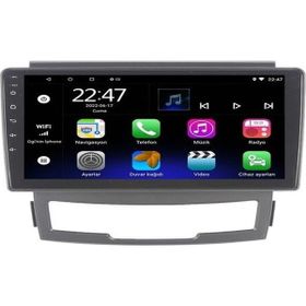 Myway Ssangyong Kyron Android 12 Multimedya Kablosuz Carplay Navigasyon Ekran