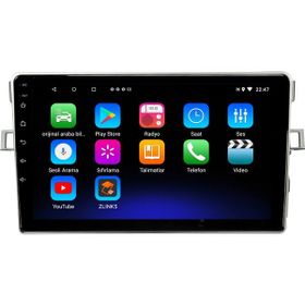 Myway Toyota Verso Android 12 Kablosuz Carplay Navigasyon Multimedya Ekran Teyp
