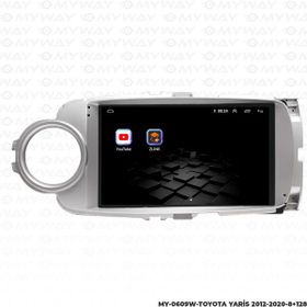 Myway Toyota Yaris 8 GB Ram 128 GB HDD Android Multimedya Carplay Navigasyon Ekran
