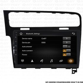 Myway VW Golf 7 8 GB Ram 128 GB HDD Android Multimedya Carplay Navigasyon Ekran