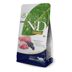 N & D 1.5 kg Kuzu Etli ve Yaban Mersinli Tahılsız Yetişkin Kedi Maması