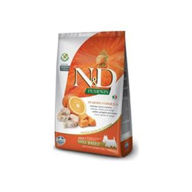 N & D 2.5 kg Mini Balıklı Portakallı ve Balkabaklı Tahılsız Yetişkin Köpek Maması
