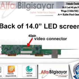 N140B6-L01 Notebook 14 Uyumlu LCD Ekran