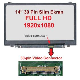 N140BGE-EB3 14 Slim 30 Pin Ekran