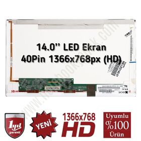 N140BGE-L21 Notebook 14 Uyumlu LCD Ekran