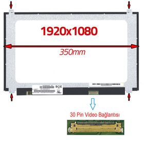 N156BGA-EA2 REV.C3 Notebook 15.6 Uyumlu LCD Ekran