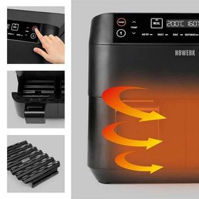 N8WERK DS02787 7.6 lt Siyah Airfryer