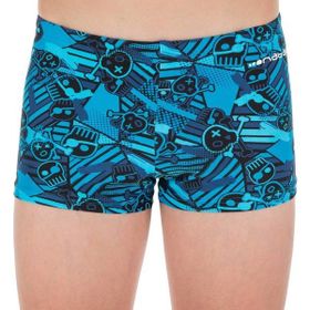 Nabaiji Boxer Mavi 8 Yaş Erkek Çocuk Mayo