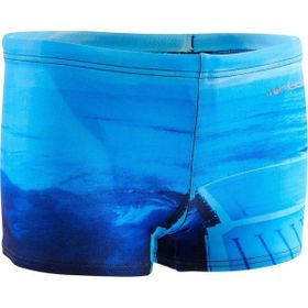 Nabaiji Boxer Mavi 8 Yaş Erkek Çocuk Mayo