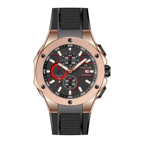Nacar NC34-29B554-RBS1 Siyah Gold Erkek Saat