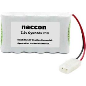 Naccon 7.2 V 1300 Mah Tamiya Soketli Şarjlı Oyuncak AA Kalem Pil
