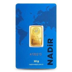 Nadir 10 Gram 995 24 Ayar Külçe Altın