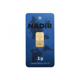 Nadir Gold 1 gr 24 Ayar Dikdörtgen Gram Altın