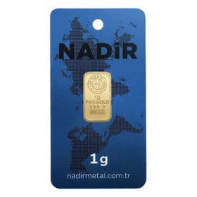 Nadir Gold 1 gr 24 Ayar Dikdörtgen Gram Altın