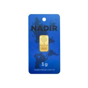 Nadir Gold 1 gr 24 Ayar Dikdörtgen Gram Altın
