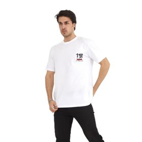 Naglita 118 Jeans Oversize Beyaz Erkek T-Shirt