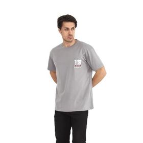 Naglita 118 Jeans Oversize Gri Erkek T-Shirt
