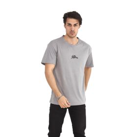 Naglita 118 Los Angeles Oversize Gri Erkek T-Shirt