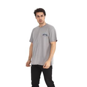 Naglita 118 New York Oversize Gri Erkek T-Shirt