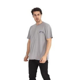 Naglita 118 New York Oversize Gri Erkek T-Shirt