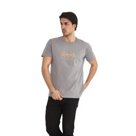 Naglita 118 Seoul Regular Gri Erkek T-Shirt