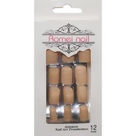 Nail 12'li Mat Nude Takma Tırnak