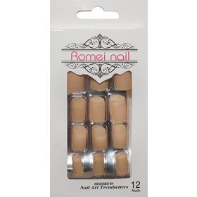 Nail 12'li Mat Nude Takma Tırnak
