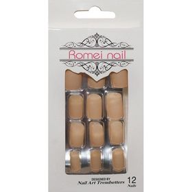 Nail 12'li Mat Nude Takma Tırnak