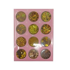 Nail Art Renkli T-162 Tırnak Süsleme Pulları