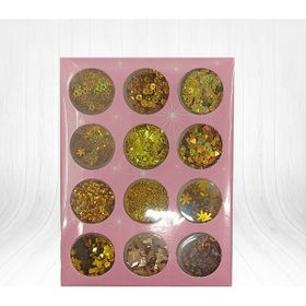 Nail Art Renkli T-162 Tırnak Süsleme Pulları
