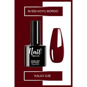 Nail Master M550 Bordo 7.3 ml Kalıcı Oje