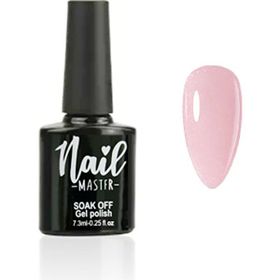 Nail Master M844 Simli Pembe 7.3 ml Kalıcı Oje