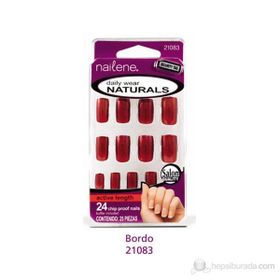 Nailene Bordo Takma Tırnak Kiti