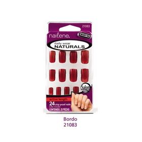 Nailene Bordo Takma Tırnak Kiti