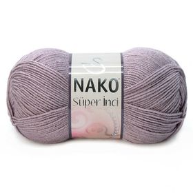 Nako 10155 Süper İnci 100 gr Üzüm Suyu El Örgü İpi