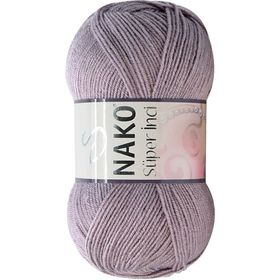 Nako 10155 Süper İnci 100 gr Üzüm Suyu El Örgü İpi