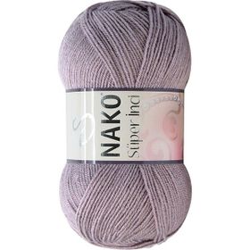 Nako 10155 Süper İnci 100 gr Üzüm Suyu El Örgü İpi