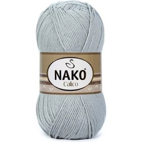 Nako 10255 100 gr Calico El Örgü İpi
