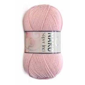 Nako 10275 Pembemsi Pudra 100 gr Süper İnci El Örgü İpi