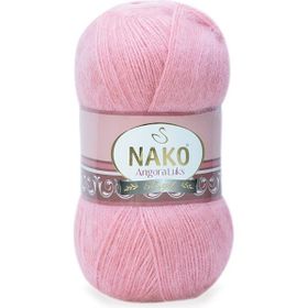 Nako 10325 5 Adet Angora Lüks Gül Kurusu El Örgü İpi
