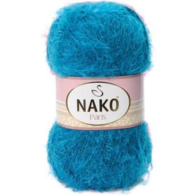 Nako 10328 Paris Koyu Petrol El Örgü İpi Yünü