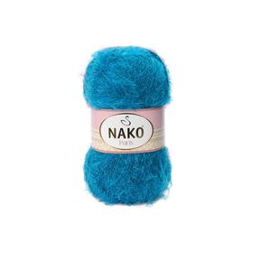Nako 10328 Paris Koyu Petrol El Örgü İpi Yünü